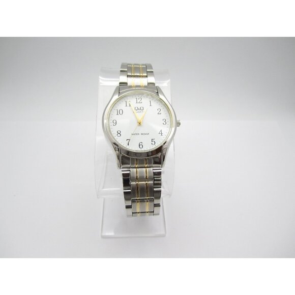 Men Q&Q by Citizen Quartz WR Analog 34mm Round Watch (I34) "New Battery" - Picture 7 of 12